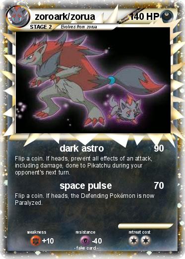 Pokemon zoroark/zorua
