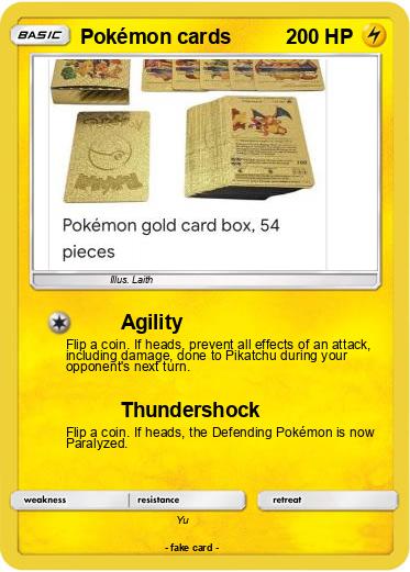 Pokemon Pokémon cards
