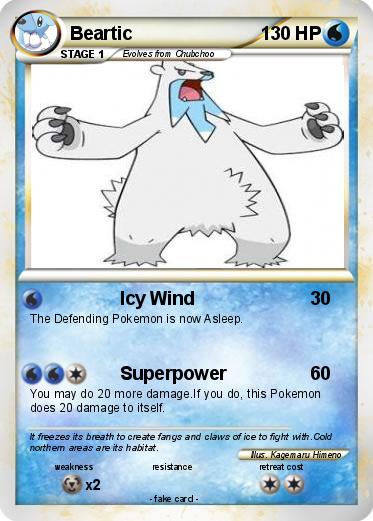 Pokemon Beartic