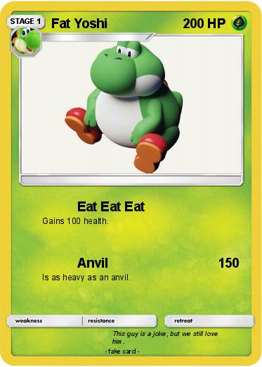 Pokemon Fat Yoshi