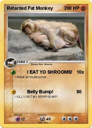 Pokemon Retarded Fat Monkey