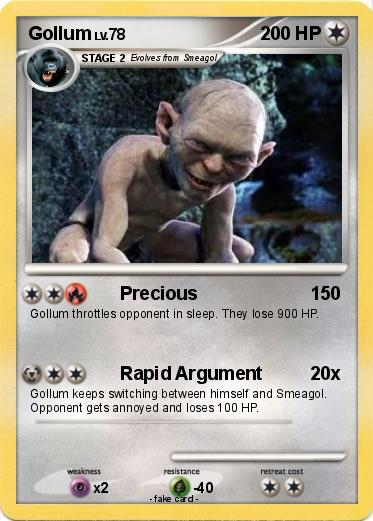 Pokemon Gollum