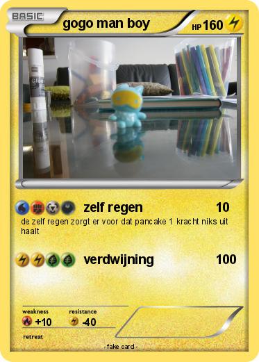 Pokemon gogo man boy