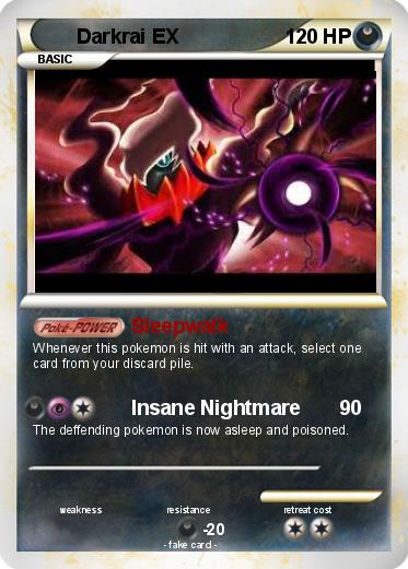 Pokemon Darkrai EX