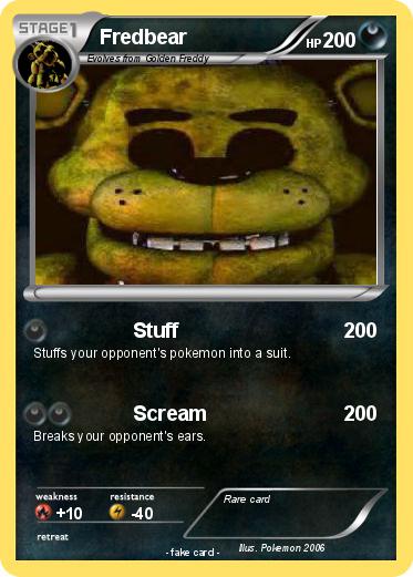 Pokemon Fredbear