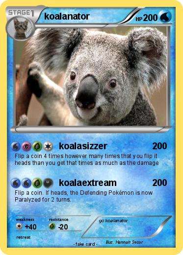 Pokemon koalanator