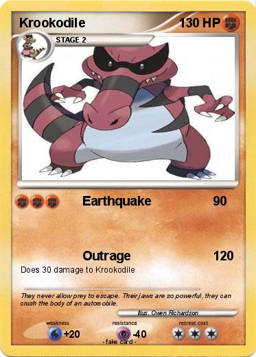 Pokemon Krookodile