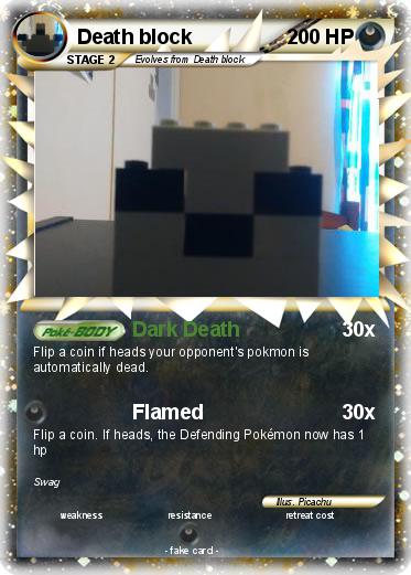 Pokemon Death block