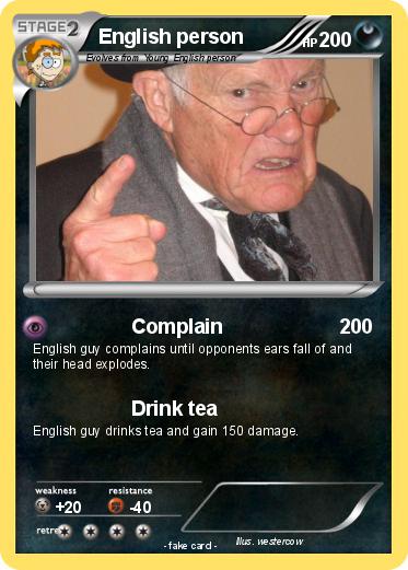 Pokemon English person