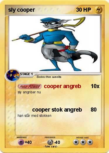Pokemon sly cooper