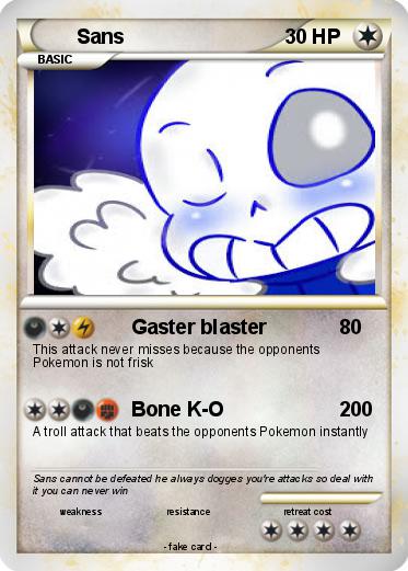Pokemon Sans