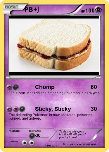 Pokemon PB+J