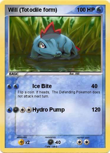 Pokemon Will (Totodile form)