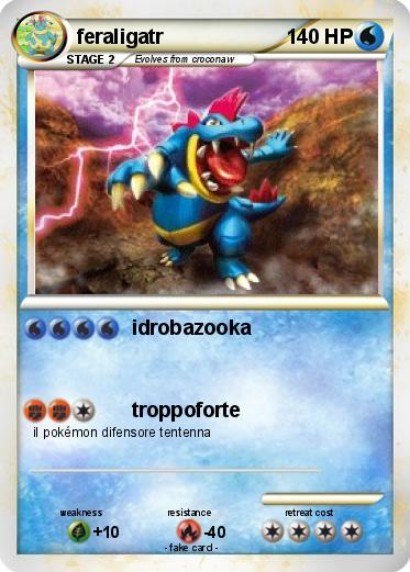 Pokemon feraligatr