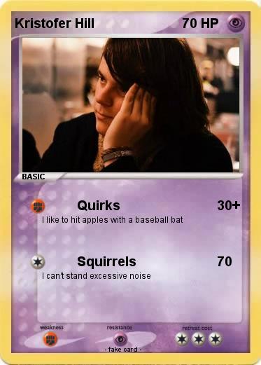 Pokemon Kristofer Hill