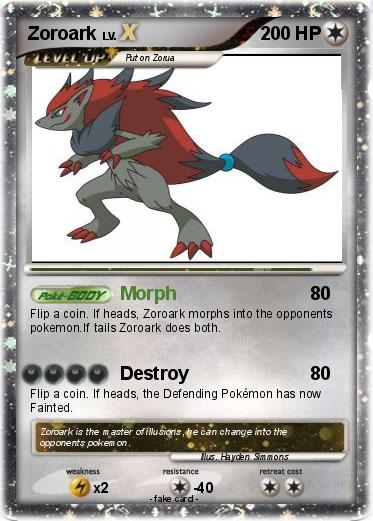 Pokemon Zoroark