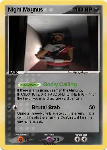 Pokemon Night Magnus Pokemon Night Magnus