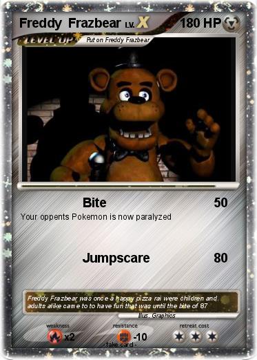 Pokemon Freddy  Frazbear