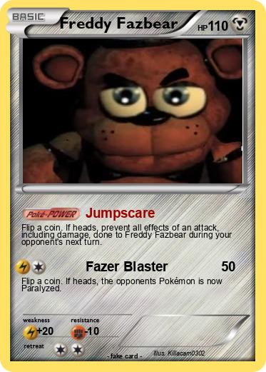 Pokemon Freddy Fazbear