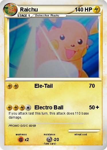 Pokemon Raichu