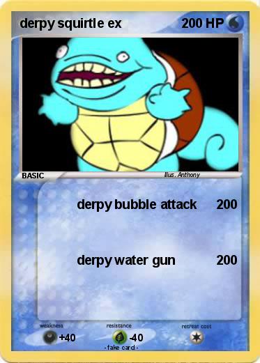 Pokemon derpy squirtle ex