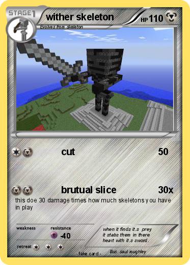 Pokemon wither skeleton