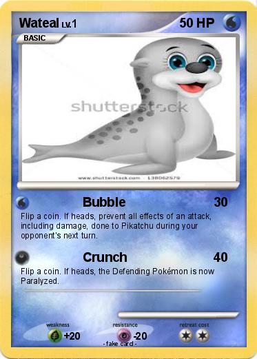 Pokemon Wateal