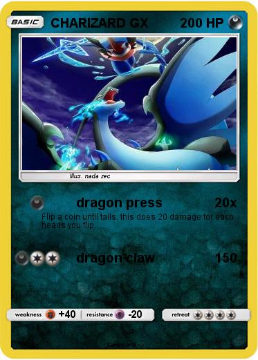Pokemon CHARIZARD GX