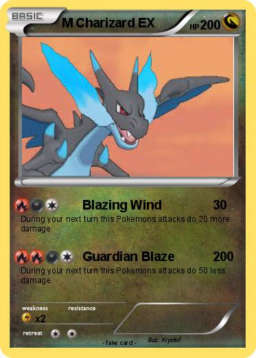 Pokemon M Charizard EX