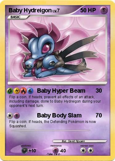 Pokemon Baby Hydreigon