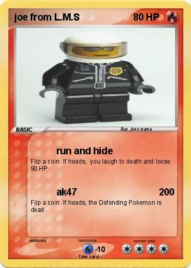 Pokemon joe from L.M.S