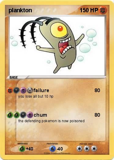 Pokemon plankton