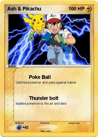 Pokemon Ash & Pikachu