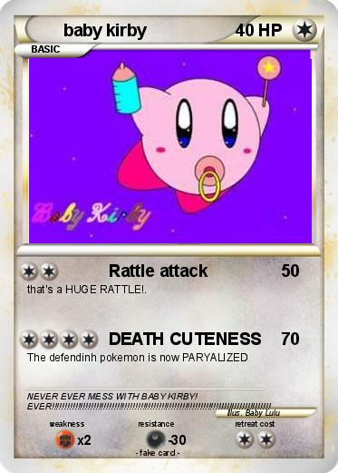 Pokemon baby kirby