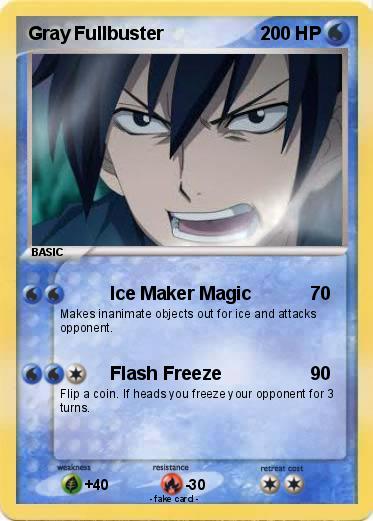 Pokemon Gray Fullbuster