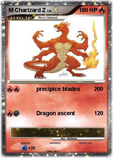 Pokemon M Charizard Z