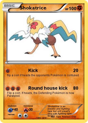 Pokemon Shokatrice