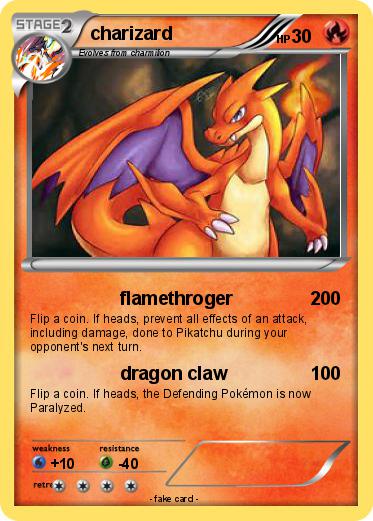 Pokemon charizard