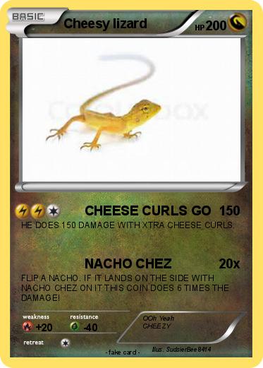 Pokemon Cheesy lizard