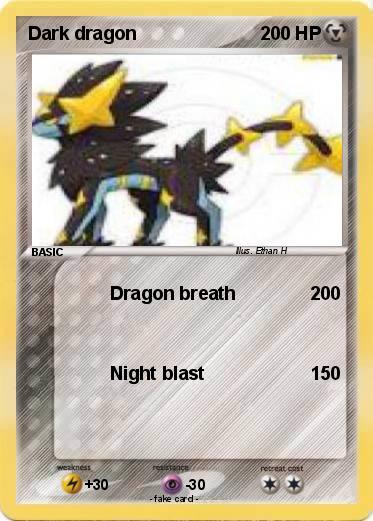 Pokemon Dark dragon
