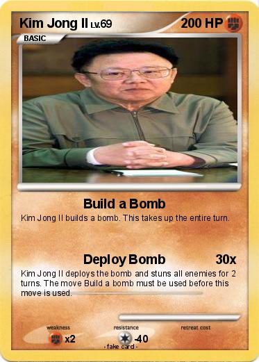 Pokemon Kim Jong Il