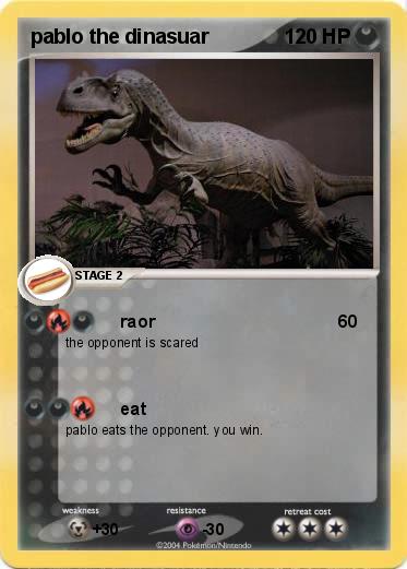 Pokemon pablo the dinasuar