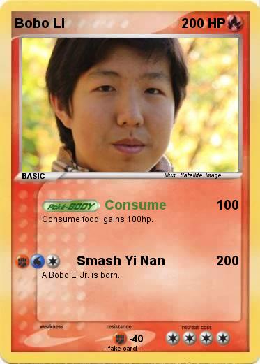 Pokemon Bobo Li