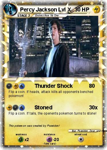 Pokemon Percy Jackson Lvl X
