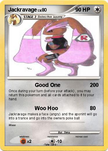 Pokemon Jackravage