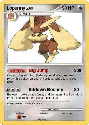 Pokemon Lopunny