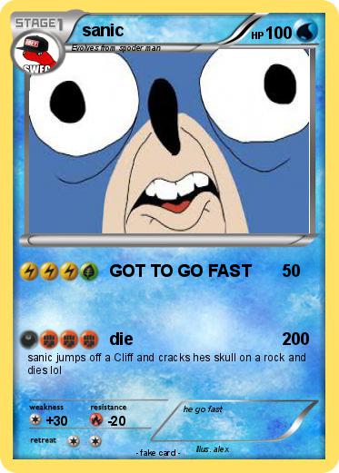 Pokemon sanic