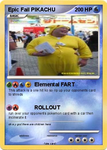 Pokemon Epic Fail PIKACHU