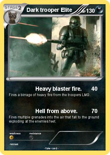 Pokemon Dark trooper Elite