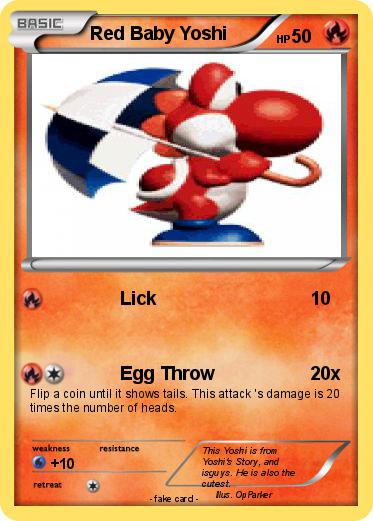 Pokemon Red Baby Yoshi